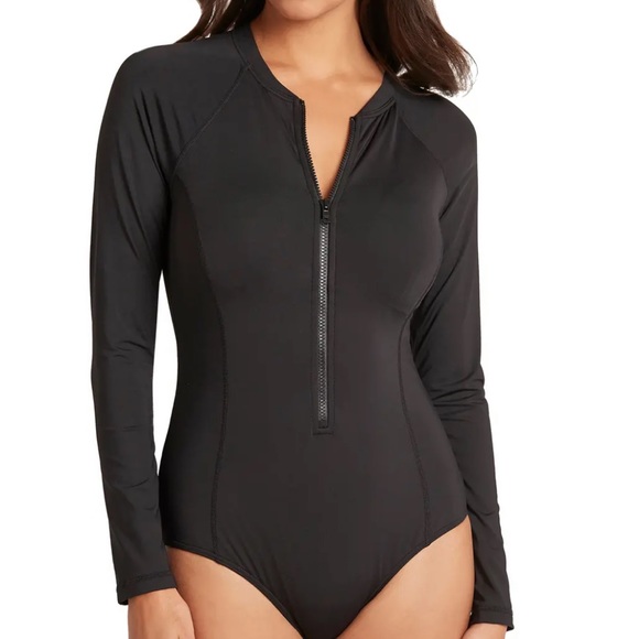 Sea Level Other - Sea Level Essentials Long Sleeve UPF 50+ Swimsuit